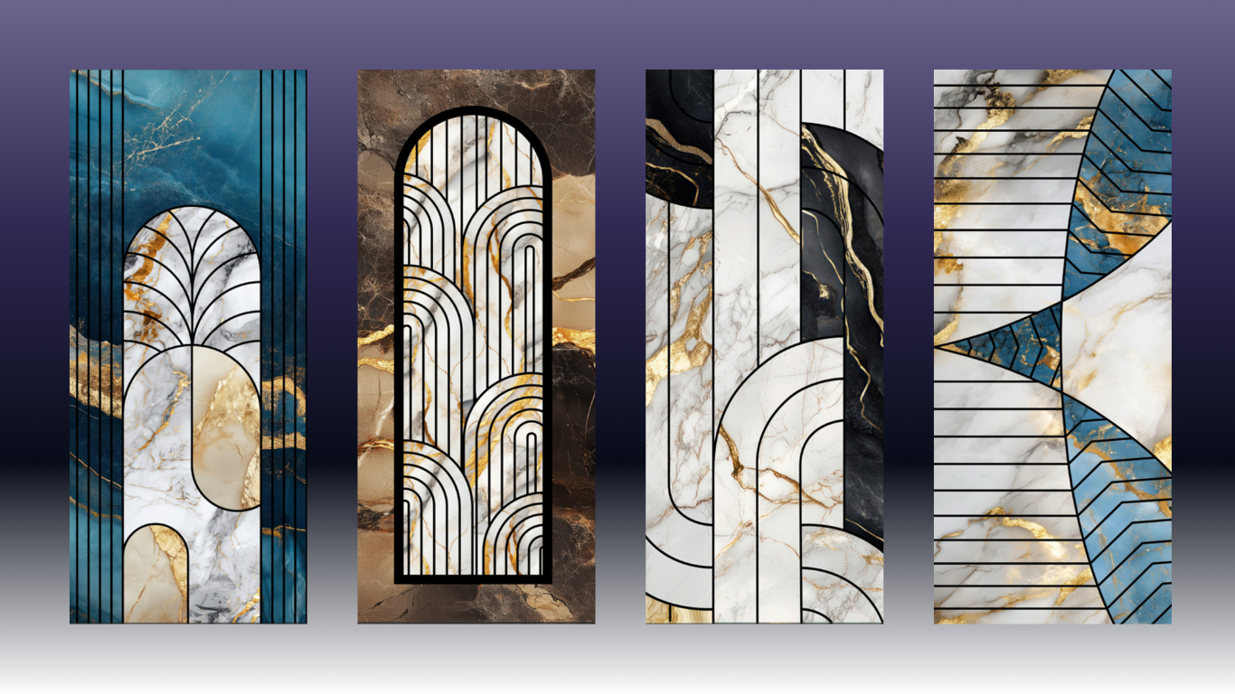 ANTIQUE GROOVING DOOR(MARBLE SERIES) display