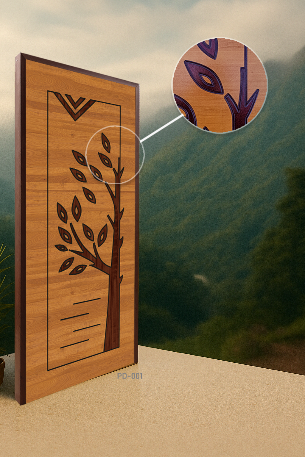 WPC GROOVING DOOR